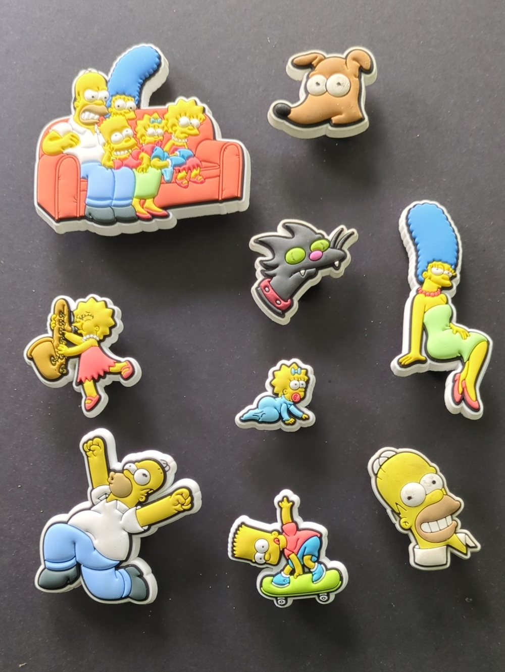 Jibbitz The Simpsons Character Shoe Charms - Set of 9